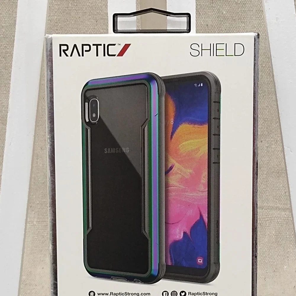 Raptic Shield Case Samsung A10e Compatible Case Shock Absorbing Protection - NWT
